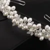 Pearl Rhineste sier Diamds Bridal Crown Trendy Party Tiaras for Women Wedding Hair Accories Vintage Headband Jewelry T88i＃