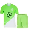 Maglia da calcio VfL Wolfsburg 2023/2024 Maglia da casa e da trasferta Majer Wind Lacroix Wimmer Svanberg Maehle Versione giocatore Uomo Kit per bambini