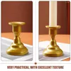 Candle Holders Iron Holder Nomes Decorations Christmas For Table Bracket Home Tabletop Center Stick