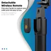 Monopiedi selfie Stick selfie Bluetooth 3 in 1 wireless per iPhone 13 Pro / Android Monopiede portatile pieghevole Otturatore remoto Treppiede allungabile 24329