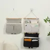 Sacs de rangement, panier suspendu pratique, sac mural pratique, organisateurs de placard en tissu de poche