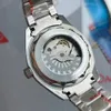Topp AAA Sea Automatic Mens Watches Aqua 8900 Terra Watch Mechanical Movement Sapphire Glass Diver Wristwatch Transparent Back Swimming Waterproof Montre Luxe