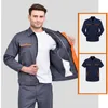 2023 Otoño LG Manga Ropa de trabajo para hombres Mujeres Monos Traje Reparación de automóviles Cstructi Taller Durable Trabajador Uniformes B0hu #