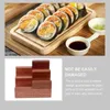 Setwares Sets Japanse sushi -standaard showrek houten bord schotel taco houder teller schotel kerstlade stijl