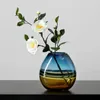 Vases Nordic Loft Florarium Glass Terrarium Interior Round Aesthetic Cachepot Plants Artifact Origin Gift Macetas Desk Decor Vase