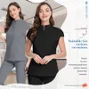 Pet Tımar Instituti Scrubs Üstleri Yüksek Kaliteli Spa Üniformaları Unisex Stand Yaka İş Giysileri Tıbbi Accories Cerrahi Üstler B9A5#