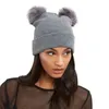 Berets Hat Racks For Baseball Caps Wall Mounted Women Winter Warm Crochet Knit Double Faux Cap 47 Closer Stretch Fit