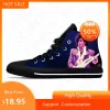 Buty gorąca piosenkarka muzyczna Prince Rogers Nelson Purple Rain Buty High Top Lightweight Oddychające męskie sneakers