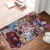 Carpets Monster High Doll Anti-Slip Doormat Living Room Mat Cute Girls Hallway Carpet Entrance Door Rug Bedroom Decorative