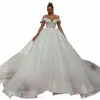 Manches de mariage Dr 2024 chérie hors de l'épaule robe de bal Princ mariée LelaAcra SM27 grande taille robe de Noiva U9z8 #
