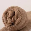 Calzini da uomo 2 paia di lana merino super spessa di alta qualità da uomo tinta unita marca inverno caldo taglia 38-46