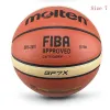 Balles Vente en gros ou au détail Ballon de basket-ball de haute qualité Pu Materia Taille officielle 765 avec aiguille de sac en filet 230811 Drop Delivery Sports Out Dhb0R