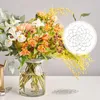 Support d'arrangement de fleurs décoratives, 3 pièces, outil d'arrangement de fil, couvercle d'insertion florale en métal, organisateur de grille réutilisable 5 pouces Durable