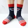 Trump 2024 Socks Party Favor President MAGA Trump Letter Stockings Striped Stars US Flag Sport Socks n0329