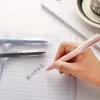 5 stks/set Eenvoudige Intrekbare Gel Pennen ST Penpunt 0.5mm Zwarte Inkt Glad Schrijven Pen Kantoor Handtekening Student School briefpapier