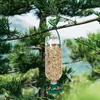 Inne zaopatrzenie ptaków dzikie podajniki automatyczne mocne Birdfeeders Akcesoria Dozownik żywności Zielony na balkony Patios Gardens Courtyards