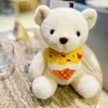 Animaux en peluche en peluche kawaii anniversaire ours en peluche mini-poupées mignonnes poupées bébé dessin doux toys en peluche fête anniversaire décorer garçons filles cadeau 240327