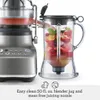 Juicers Breville BJB615SHY 3X Bluicer Blender Juicer in one Smoked Hickory