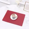 Tapetes de mesa proteção placemats dupla face à prova ddouble água placemat conjunto anti-queimadura tapete de isolamento térmico para casa fácil de limpar óleo