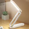 Nouveau LED lampe de bureau pliante lecture Protection des yeux 3 niveaux gradation éclairage lampes de Table chevet salon chambre charge veilleuse