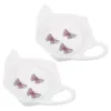 Tea Trays 2 Pcs Bag Saucer Safe Snack Dish For Party Coffee Accesories Holder Bags Ceramics