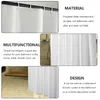 Cortinas de ducha Cortina impermeable Bañera Poliéster Colgante Partición Decorativa Decoración del baño