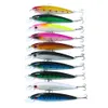 Yemler 50pcs/lot lazer minnow balıkçılık sert yem çubuğu 11cm 13.4g 4 kancalar 8 renk MI027 Damla Teslimat Sporları Açık havada OTFVX