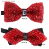 Bow Ties Męska muszka krystaliczna kołnierz Bankiet klub nocny Super Flash Diamond Wedding Wedding Problem Potowce Ties Y240329