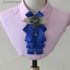 보우 넥타이 영국 스타일 남성 Bow Tie Fabric Rhinestone Necktie Korean Luxulry Shirts Collar Wedding Party 보석류 액세서리 Y240329