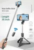 Selfie Monopods Electop Bluetooth Selfie Stick med stativplastlegering Self Stick Selfiestick Telefon Selfie-Stick för iPhone Samsung Huawei 24329