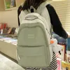 Okul çantaları bayan trendy mor su geçirmez yüksek kapasiteli kadın seyahat kitap çanta kız dizüstü bilgisayar kolej backpack moda kadın boş zaman