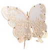 Zapasy imprezowe 1 komputery DIY White Wedding Book Guest Book Alternative Butterfly z małymi alternatywnymi znakami motyli