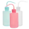 Storage Bottles 3 Pcs Elbow Bottle Creative Leak-proof Cleaner Spray Eyelashes Washing Squeeze Abs Simple Travel Tools