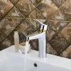 Bathroom Sink Faucets JIENI Luxury Golden Chrome Brass Deck Mount Grifos Simple Design Wash Basin Vessel Tap Mixer Faucet