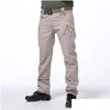 Pantalons pour hommes Pantalons tactiques imperméables pour hommes Pantalons MTI-Pockets Formation Combat Armée Uniformes de travail Hommes Streetwear Drop Livraison Vêtements Clo Dh7Bj