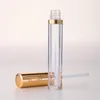 Opslagflessen Lege 6 ml ronde lipglossbuis met goud zilver DIY cosmetische containerfles 24 stuks