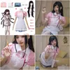 Anime Kostüme Tsumiki Danganronpa Mikan Sport Cosplay Outfit mit Perücke Halloween Verzweiflung Timate Krankenschwester Unim Maid Come Fl Set Frauen Y2 Dh097