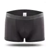 Mutande Modal Intimo da uomo Vita media Boxer traspirante che assorbe il sudore Drop Delivery Apparel Dh3Df