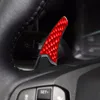 Carbon ABS Shift Paddle Shifter Fork For Lincoln MKC MKS MKX MKZ Gear Paddles Stickers