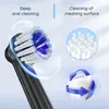 Mornwell T37 Electric Toothbrush Rotation Clean Teeth Adult Brush Tooth With 4 Extra Replacement Heads 240329