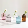 Vases Nordic Creative High Quality Hand Blown Colored Tall Cylinder Flower Crystal Glass For Home Decor