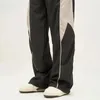Erkek Y2K Vintage Kargo Pantolon Hip Hop Street Giyim Geniş Bacak Joggers Jogging Sweetpants büyük boy retro palet pantalonları 240328