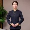 Restaurant-Lobby-Kellner-Arbeitskleidung Männer und Frauen Lg-Ärmel Chinese Hot Pot Restaurant Willkommenskleidung Aut a1zm #