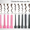 Curling Irons 5 em 1 Wand Set Cabelo Tong Curl Ferro O Rolo Curler Presente 0932Mm Eu Us Plug Juego de Rizador En Drop Delivery Produtos Dhyda