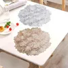 Table Mats Protection Mat Elegant Floral Placemats For Home Decoration Dining Heat Resistant Wedding Party Exquisite