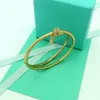 Nytt i smycken armband för kvinnor lyxig designer Bangle Fashion Party Holiday Gift
