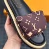 zomer Slippers luxe Designer zonnige strandsandaal Kussen Zwembad glijdt vintage schoen heren damesmode zachte platte schoenen