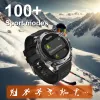 T53 Ny 1,43 tum AMOLED SMART WACK Roterande knapp IP68 Vattentät fitnessklocka Smartwatch Voice Assistant Sport Heartrat Män