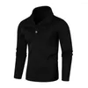 Herenhoodies Herfsttrui Halve coltrui Warm Stijlvol Comfortabel Losvallende trui voor casual sportkleding