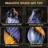 Other Massage Items Stimulating fake penis sex toy vibrator giant anal toy G-spot vibrator monster big fake penis suction cup fantasy fake penis adult sex toy Q240329